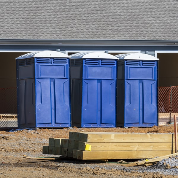 are there any restrictions on what items can be disposed of in the portable toilets in Alhambra Illinois